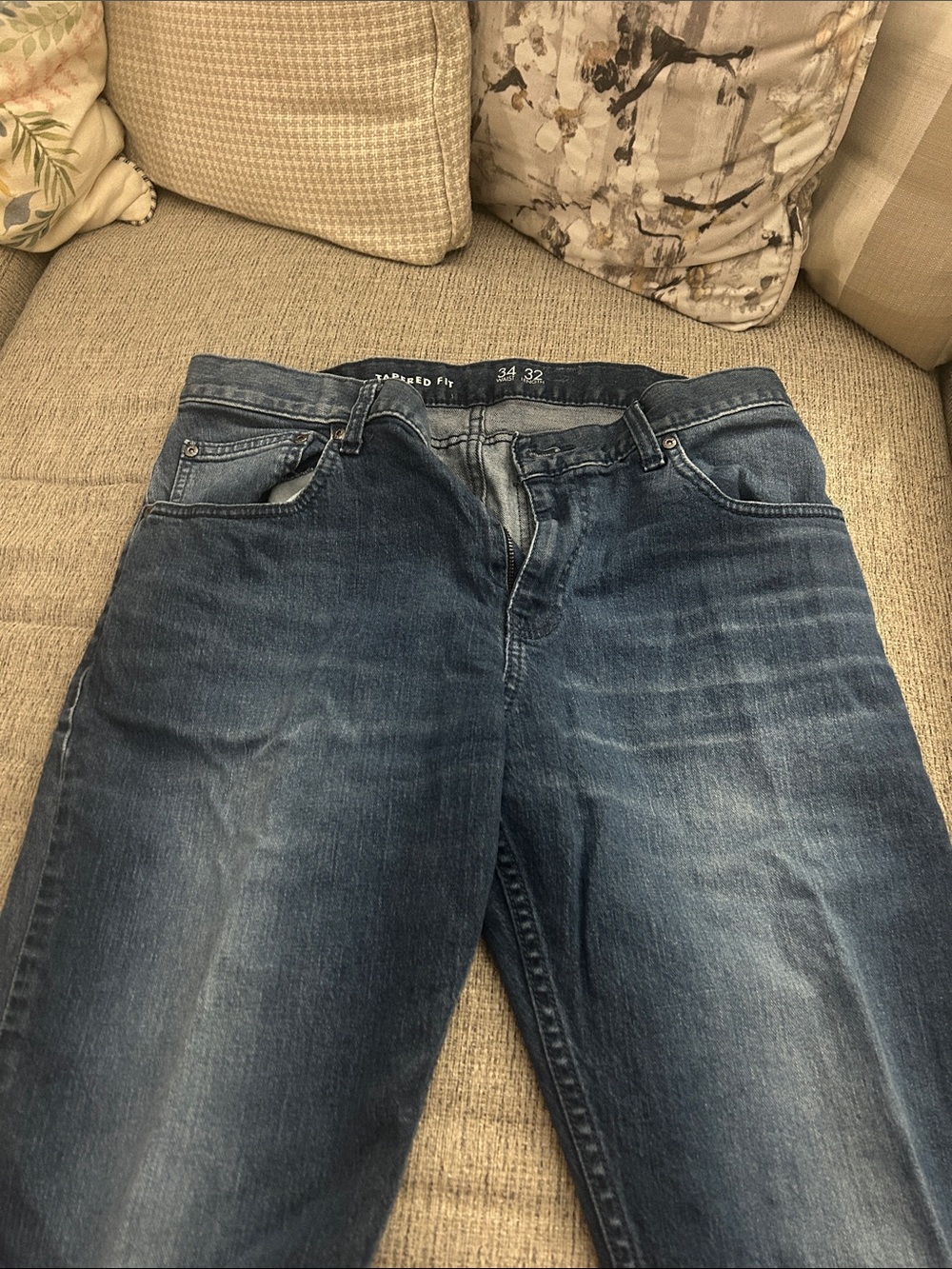 INC International Concepts Men's Dark Blue Jeans - Picture 2 of 9